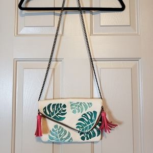 Tropical crossbody bag